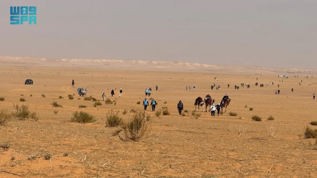0 25مشاركًا من 18 دولة يُحيون درب زبيدة ضمن قافلة «دروب القوافل»