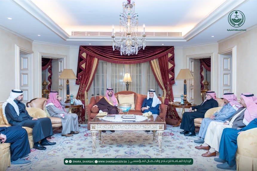 نائب أمير الشرقية يعزّي أسرة التركي في وفاة شقيقتهم بالخبر
