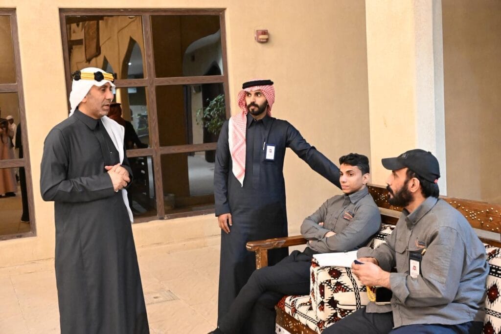 الرامس يتوشح بأزياء التأسيس