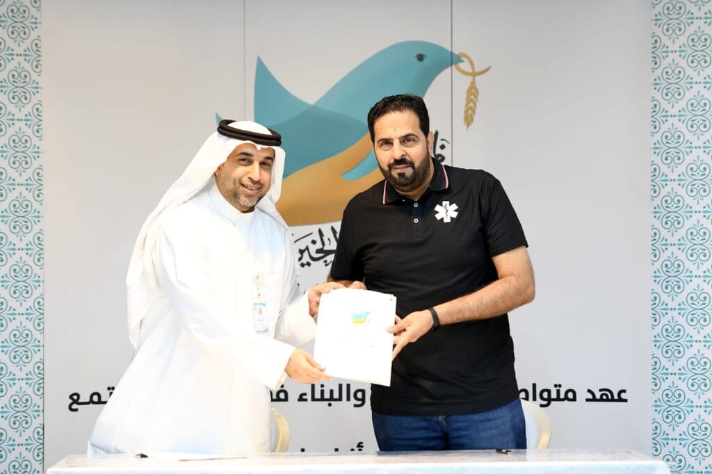 جمعيّة أمّ الحمام الخيريّة توقّع مذكرة تفاهم مع فريق «مسعفون بلا حدود» لتعزيز التدريب المجتمعيّ