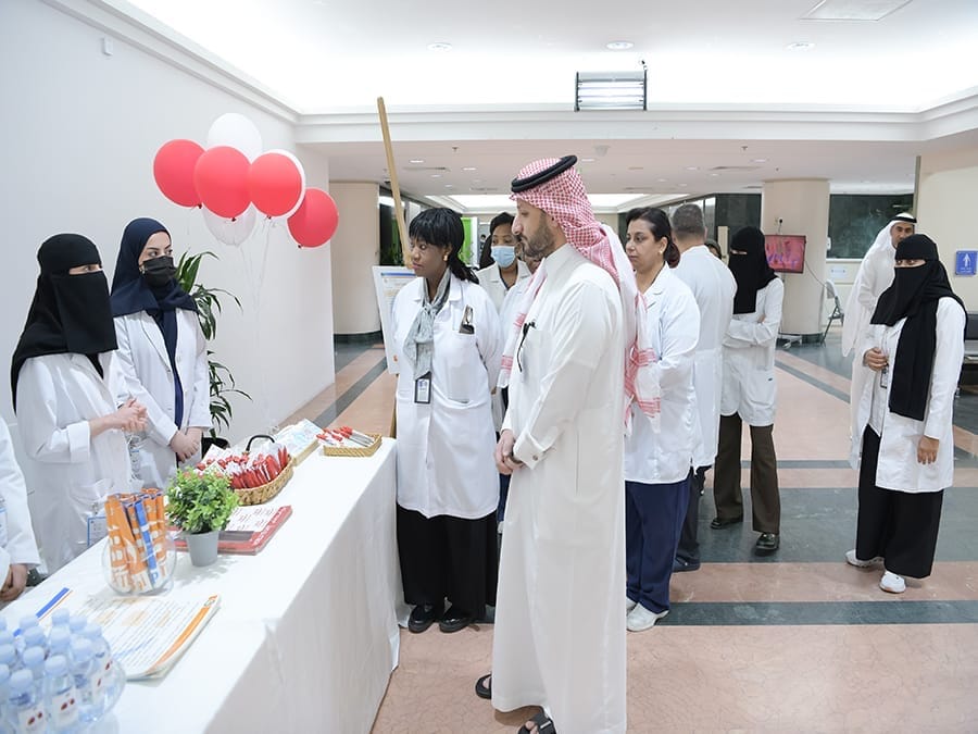 مستشفى الملك عبدالعزيز يحتفي بيوم السل
