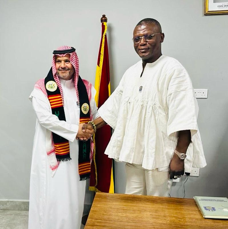 الدوسري يختتم زيارته لغانا بدعم حكومي وشراكة لتطوير كرة القدم المصغرة إفريقيًا