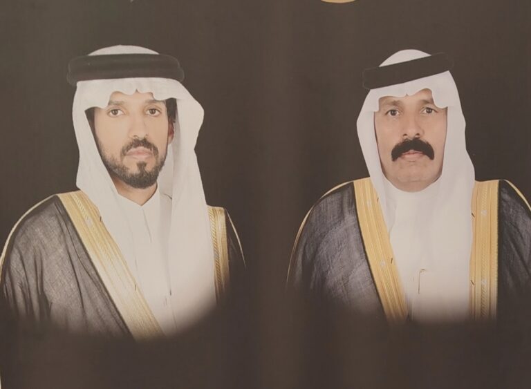 عبدالله بن مدهش ال عويد عريسا في قاعة الهدا بالأحساء