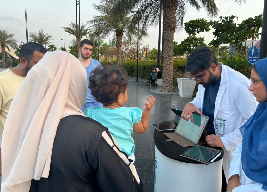 ”5 أيام عالمية.. ومجتمع أكثر وعياً” مجمع الملك عبدالله الطبي بجدة يعزز ثقافة الوقاية خلال يونيو الحالي