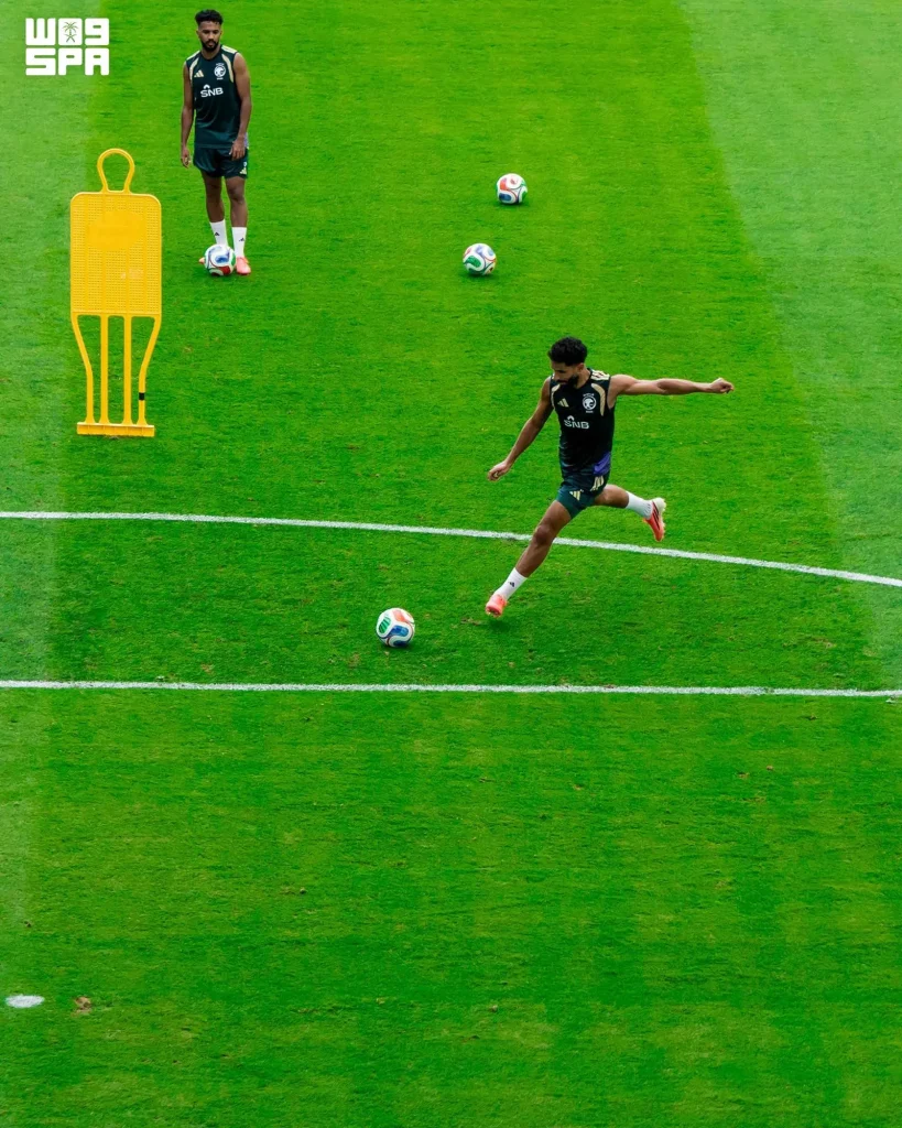 الأخضر يستأنف تدريباته استعدادًا لمواجهة الرأس الأخضر في كأس العالم 2026