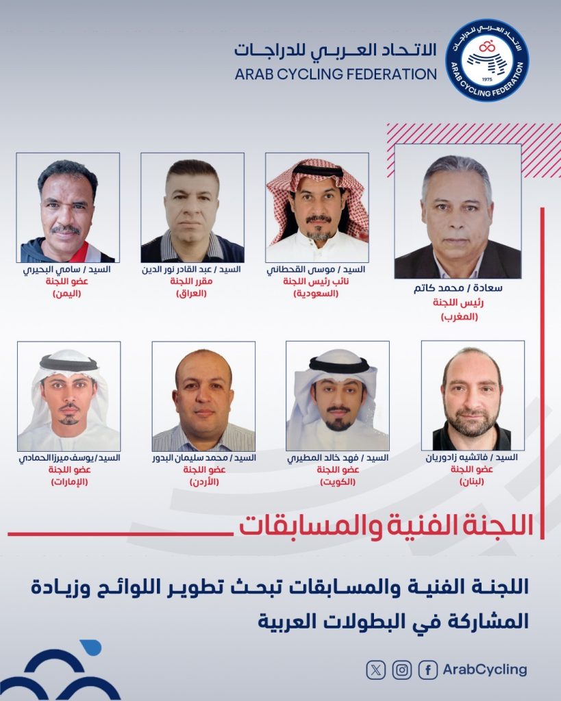 اللجنة الفنية والمسابقات تبحث تطوير اللوائح وزيادة المشاركة في البطولات العربية