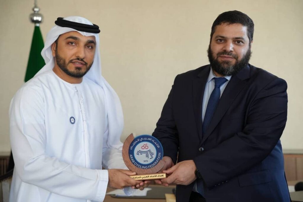 محافظ ريف دمشق يستقبل رئيس الاتحاد العربي ويؤكد دعم استضافة البطولة العربية للدراجات