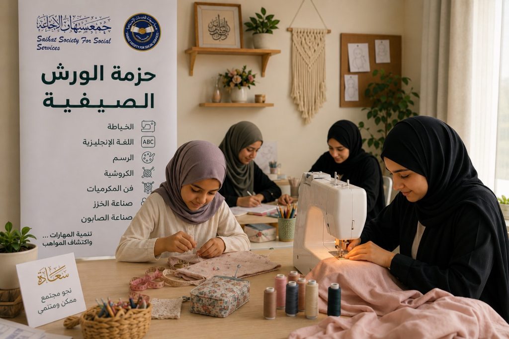 «سعادة» تعيد إحياء برامجها المجتمعية بحزمة من الورش الصيفية وتمهد لمشروع مجتمعي جديد
