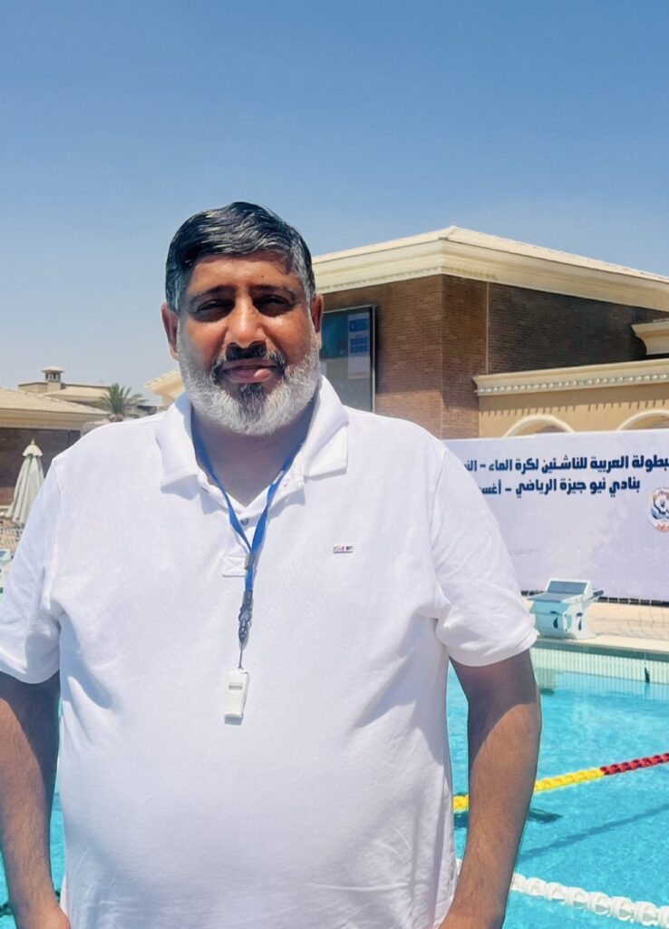 أحمد المعلم من صفوى حكمًا في بطولة العالم لكرة الماء بكرواتيا
