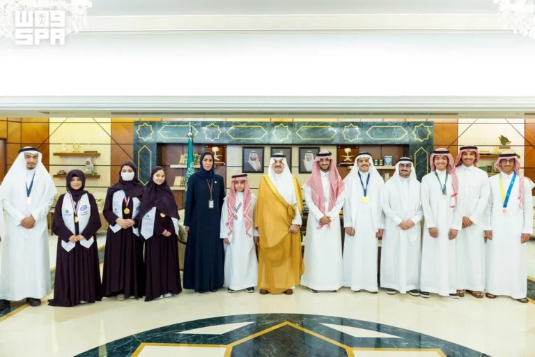 سمو أمير الشرقية يستقبل طلاب وطالبات المنطقة الحاصلين على جوائز دولية في 2026