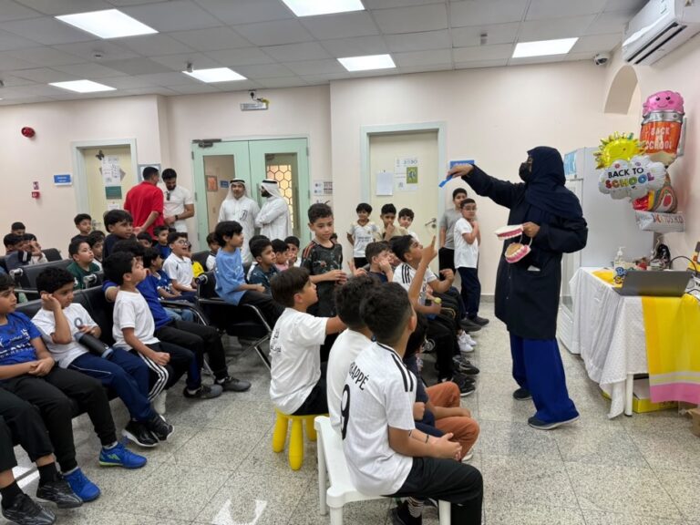 «تعلّم بصحة».. فعاليات توعوية لطلاب وطالبات حلة محيش
