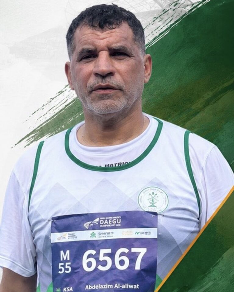 نجم النور عبدالعظيم العليوات يتأهل إلى نهائي رمي الرمح في بطولة العالم للماسترز